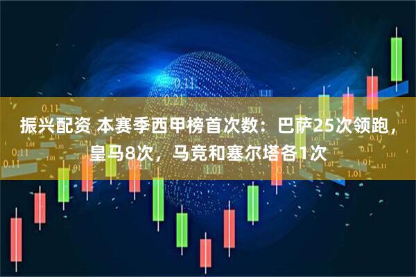 振兴配资 本赛季西甲榜首次数：巴萨25次领跑，皇马8次，马竞和塞尔塔各1次