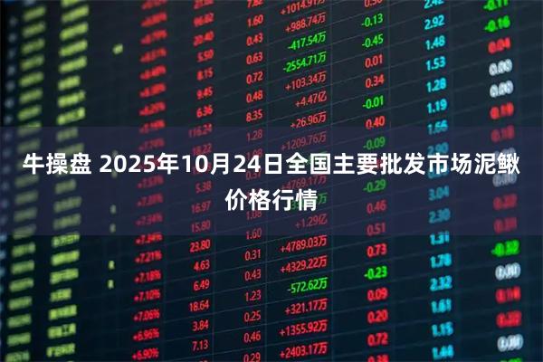 牛操盘 2025年10月24日全国主要批发市场泥鳅价格行情